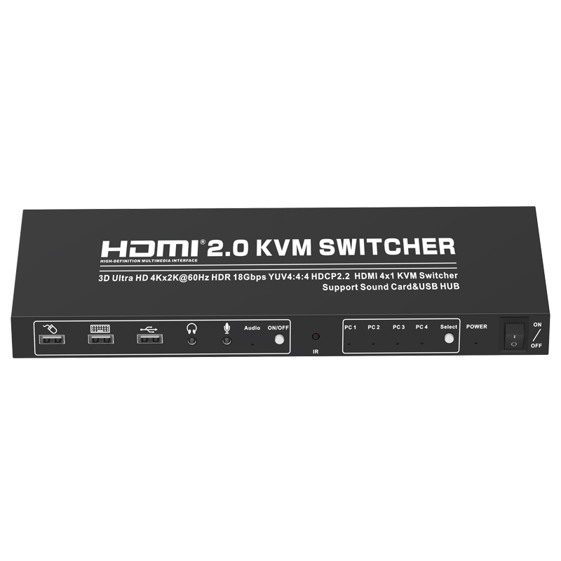 50e83b سوئيچ کی وی اِم 4 پورت HDMI تی سی تیTct kvmswitch tc-ksw41u - تصویر 1