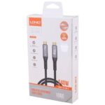 کابل دو سر تایپ سی فست شارژ 240 وات الدینیو TC-11C طول 1 متر - تصویر 2