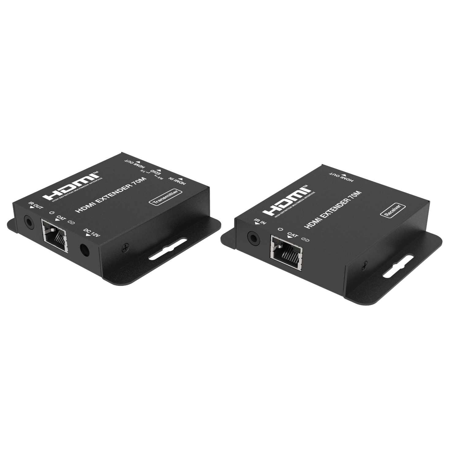 product_4_1779610052 افزایش HDMI روی کابل شبکه تا 70 متر مارک فرانت (FN-E270) - تصویر 1